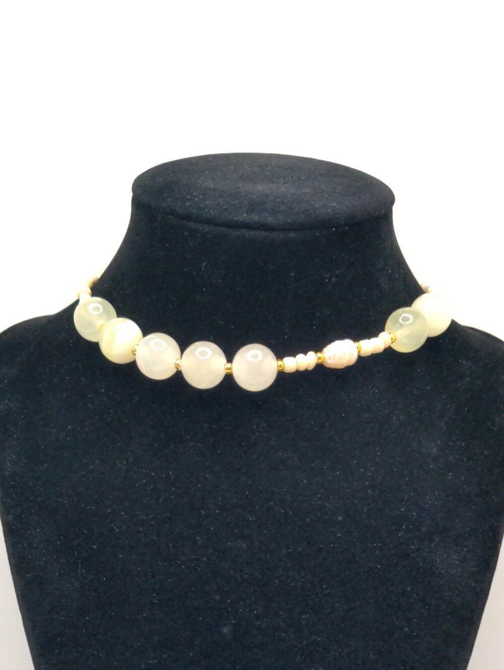 381MIDALANE Handcrafted Semi-Precious Celestial Choker